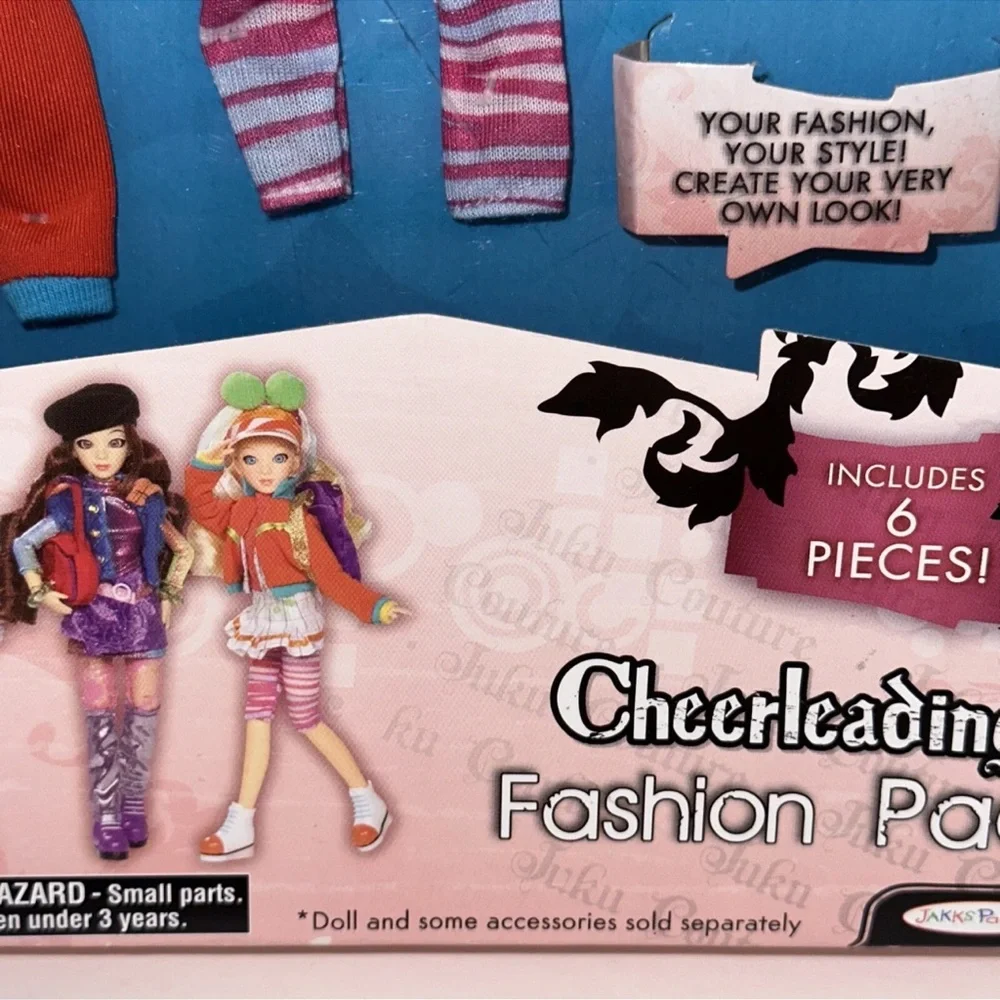 Juku Couture Clothing for Girls Dolls  Cheerleading‎ Toys Fun Fashion